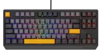 Tastatură mecanică Genesis - Thor 230 TKL, Outemu Red, RGB, Anchor Gray Negative