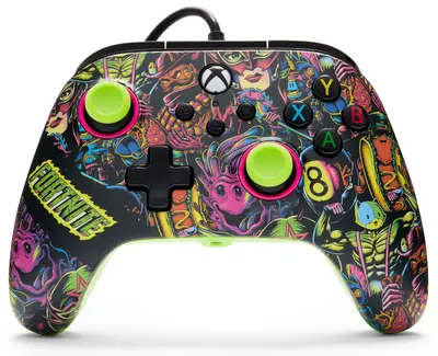 Controlor PowerA - Advantage, Fortnite Glow (Xbox One/Series S/X)