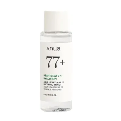 Toner de fata calmant Heartleaf, 40 ml, Anua