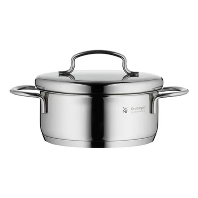 Oală din oțel inoxidabil cu capac WMF Cromargan® Mini, ⌀ 12 cm