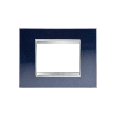 Placa ornament Chorus LUX - METAL - 3 module- CHIC BLUE - CHORUS