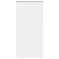 Gossi jaluza cu role opace alb 100x230 cm latime tesatura 95,7 cm
