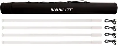 Kit 4 lampi RGB NanLite - PavoTube T8-7X