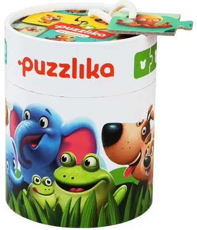 Set puzzle-uri educative Puzzlika - Familia mea, 20 piese