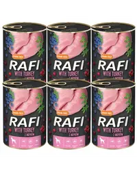 DOLINA NOTECI RAFI Turkey hrana umeda caini, din curcan 6x400 g
