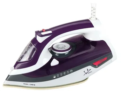 Fier de călcat Jata - PL221C, 2400W, 30 g/min, alb/mov