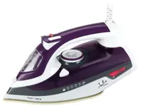 Fier de călcat Jata - PL221C, 2400W, 30 g/min, alb/mov