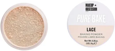 Makeup Obsession Pulbere pudră Pure Baking Lace, 8 g