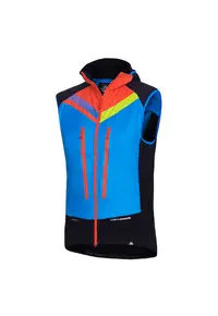 Men's ski-touring hybrid vest Polartec® Alpha® VHAN 2 - Negru/Albastru