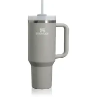 Stanley Quencher H2.O FlowState™ Tumbler pahar din oțel inoxidabil cu pai mare Ash 1 buc