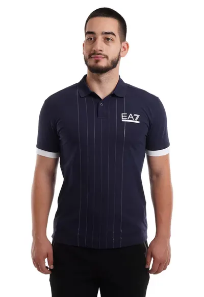 Tricou polo Emporio Armani Golf Club M Polo PQ ST Stripes 3DPF26PJ04Z01554
