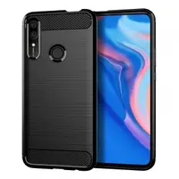 Husa pentru Huawei P Smart Z, OEM, Carbon, Neagra