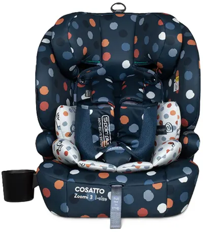 Scaun auto Cosatto - Zoomi 3, IsoFix, i-Size, 76-150 cm, Spot On