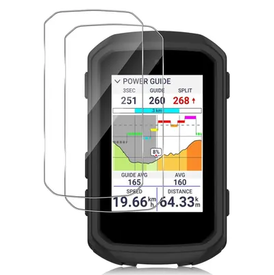 Pachet 2 folii sticlă securizată 9H – Garmin Edge 850 / 550
