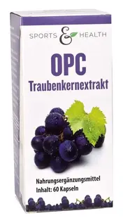 Extract de semințe de struguri, 350 mg, 60 capsule, Sports & Health Solutions