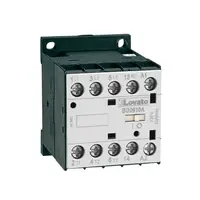 Contactor tripolar, Curent lucru (AC3) = 6A, DC bobina, 12VDC, 1NC Contact auxiliar