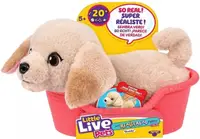 Jucărie de pluș interactivă Moose Little Live Pets - Really Real Puppy, Buddy Labradorul