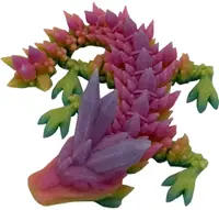 3D Print 3D Morph Lab - Pui de dragon, cristal, gradient, curcubeu, luminescent