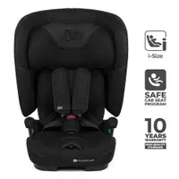 Scaun auto pentru copii Kinderkraft Fix2go Black, 76-150 cm, I-size, pliabil, prindere Top tether, spatar reglabil, SPS