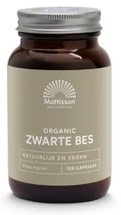Organic Black Currant, 120 capsule, Mattisson Healthstyle