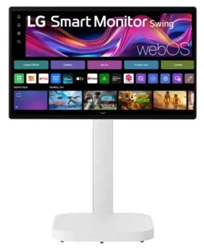 Monitor smart LG - Swing 32U889SA-W, 31.5'', Touchscreen, alb