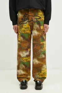 ICECREAM pantaloni de bumbac Running Dog Cargo Pant