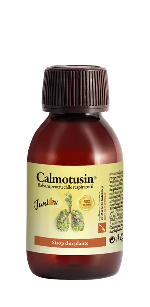 Calmotusin Junior cu gust de portocale, 100ml, Dacia Plant