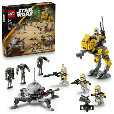 LEGO® Star Wars ™ - Pachet de lupta Soldati clona din unitatea stelara 327 75431, 258 piese