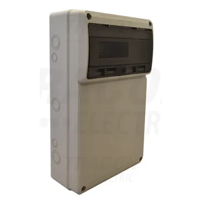 Cutie industriala de distributie,neech,cu sina de montaj,ABS TDB503315 16 mod, HxWxD=506x330x150, IP65