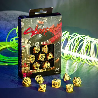Set 7 zaruri - Cyberpunk Red - Danger Zone