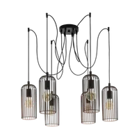 Lampa suspendata ROCCAMENA negru, copper 220-240V,50/60Hz