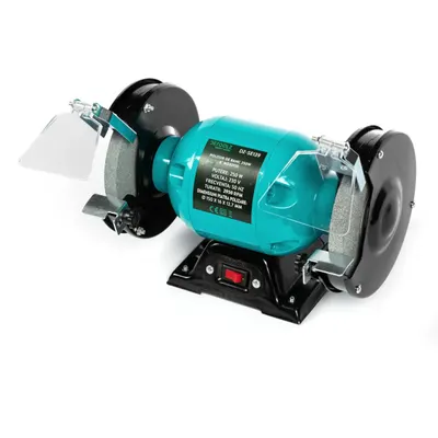 Polizor de banc Detoolz, putere 250W, diametru disc 150mm