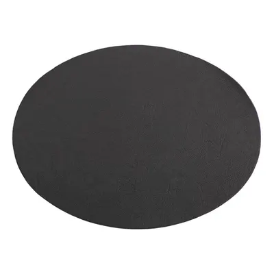 Suport farfurie din imitație de piele ZicZac Troja, 33 x 45 cm, negru