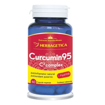 Curcumin95 C3 Complex, Herbagetica | 60 capsule