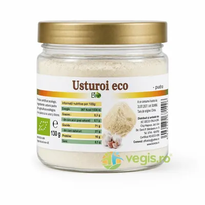 Usturoi Pudra Ecologic/Bio 130g