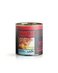 COUNTRY&amp;NATURE Hrana umeda fara cereale pentru caini, cu vita 850 g
