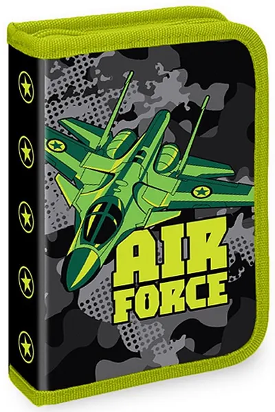 Penar școlar S. Cool - Air Force, cu 1 fermoar