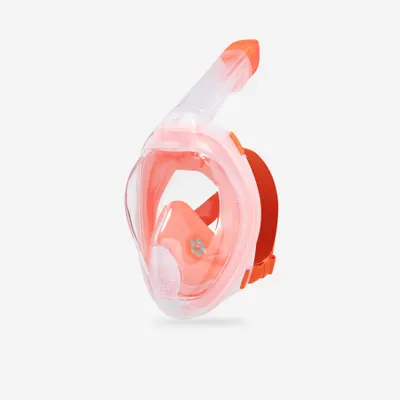 Mască Easybreath Snorkeling la suprafață + (>10ani) CORAI