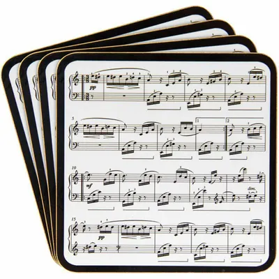 Suport pahar - Making Music Coasters