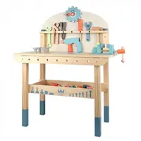 Banc de Lucru Multifunctional cu Unelte din Lemn