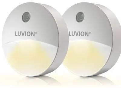 Lampă de noapte LED Luvion - Set Duo lampă de noapte LED, albă