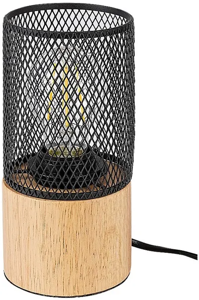 Lampa de masă Rabalux - Callum 74040, E27, 1 x 25 W, maro-negru