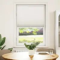 Jaluzea plisse, alb, 80x150 cm, pliuri