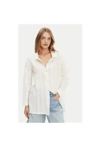 Camasa dama ERJX603447 - Bumbac - Ecru - Ecru