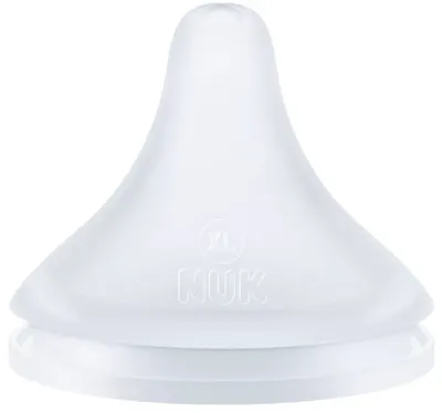 Biberon siliconat NUK Perfect Match - Mărime XL, 6m+, 2 buc.