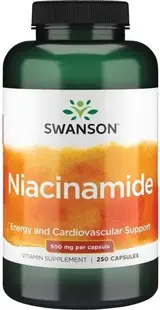 Niacinamide, 500 mg, 250 capsule, Swanson