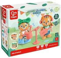 Set figurine din lemn HaPe International - Milo și Melody
