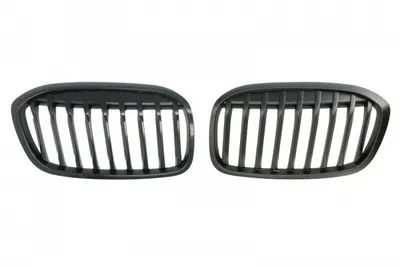 Grila radiator stanga dreapta (set, M PERFORMANCE, negru-mat) potrivit BMW 2 Active Tourer F45, F46 01.18