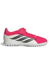 Pantofi pentru fotbal Predator Club - Negru/Rosu vermillion/Alb murdar