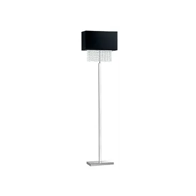Lampa de podea Phoenix, 1 bec, dulie E27, L:440 mm, H:1600 mm, Negru